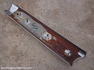 1962 Ford Country Sedan Squire tailgate trim molding