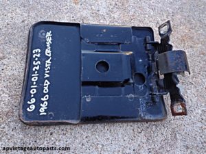 1966 Oldsmobile fuel filler gas door