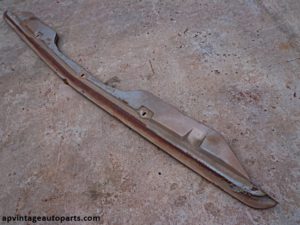 1961 Mercury Monterey front bumper filler