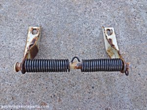 1965 Ford Fairlane fuel door hinge