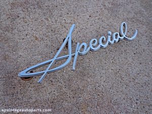 1976 Buick Century Special nameplate fender script