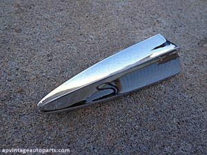 1955 1956 Ford Fairlane headlight trim molding