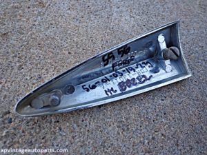 1955 1956 Ford Fairlane headlight trim molding