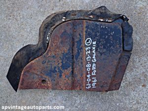 1961 Ford Galaxie fender parts