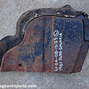 1961 Ford Galaxie fender parts