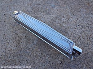 1965 Ford Fairlane fuel door trim molding