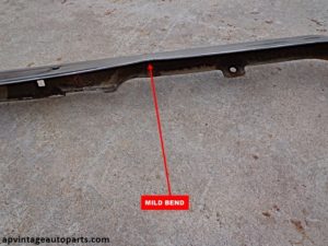 1970 1971 Ford Ranchero Fairlane bumper