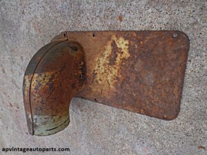 1955 Cadillac door vent duct