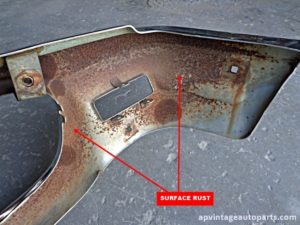 1958 1959 1960 Ford Thunderbird front bumper