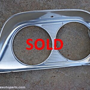 1959 Ford Fairlane Ranchero Galaxie LH headlight bezel