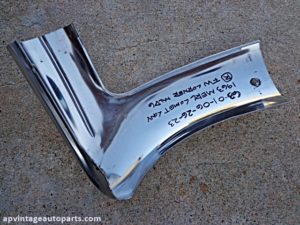 1963 1965 Mercury Comet Ford Falcon convertible trim molding