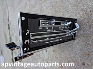 1967 Buick LeSabre Electra 225 dash AC heater temperature temp control assembly