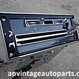 1967 Buick AC heater temperature temp control assembly