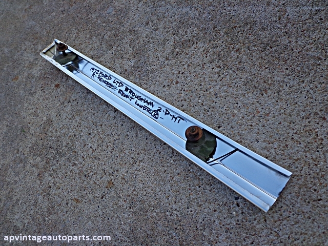 1972 Ford LTD Brougham RH Fender Front Molding – AP Vintage & Classic ...