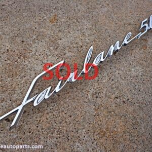 1963 Ford Fairlane nameplate