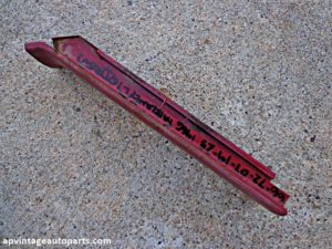 1966 Ford Fairlane window molding interior