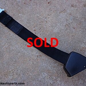 1969 GM Pontiac seatbelt