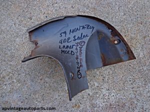 1959 Mercury Monterey dash parts