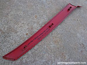 1962 Ford Falcon interior windshield molding