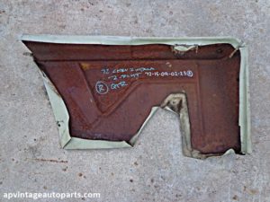 1972 Chevrolet Impala rear armrest panel