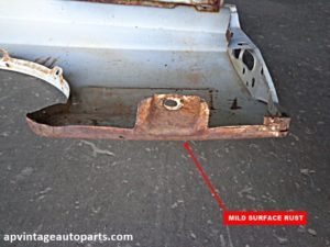 1974 Ford Galaxie 500 fender parts