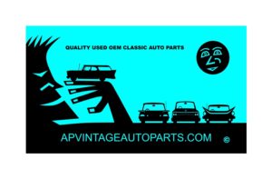 AP Vintage & Classic Auto Parts is your online warehouse of OEM parts