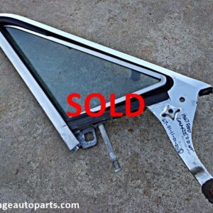 1967 Ford Galaxie Hardtop LH Vent Wing Window