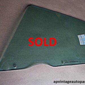 1968 Pontisac Catalina Grand Prix door glass