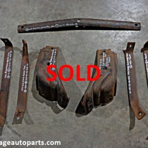 1961 1962 Ford Galaxie front bumper brackets