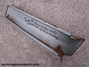 1967 Ford Custom 500 2 dr sedan interior trim molding parts