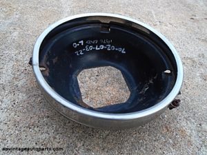 1970 Cadillac headlight bucket