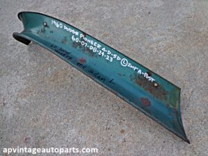 1960 Dodge windshield molding