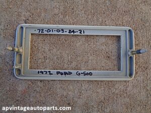 1972 Ford Galaxie side marker