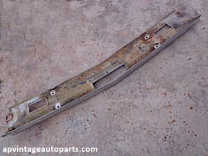 1962 Lincoln Continental bumper parts