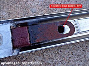 1976 Oldsmobile interior door pull strap handle