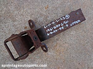 1961 Ford Galaxie door hinge upper