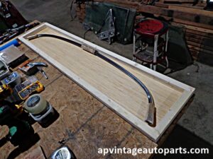 1963 Ford Falcon sedan windshield lower exterior trim