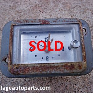 1963 Mercury Monterey dash clock