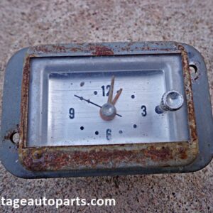 1963 Mercury Monterey clock