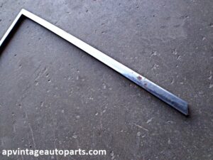 1963 Mercury Monterey front door glass trim