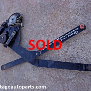 1963 Mercury Monterey Breezeway rear window regulator