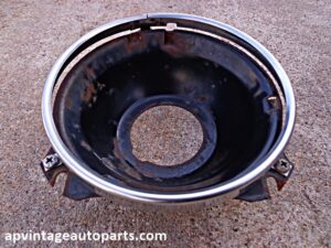 1977 Lincoln headlamp bucket bezel