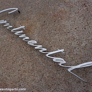 1962 Lincoln Continental nameplate emblem