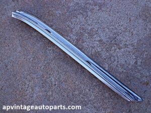 1963 Cadillac Fleetwood drip rail post molding