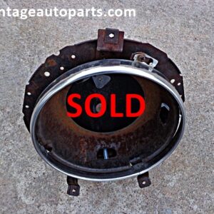 1964 1965 Ford Falcon headlight bucket assembly