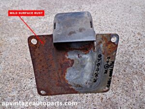 1967 Ford Thunderbird door jamb wire guide