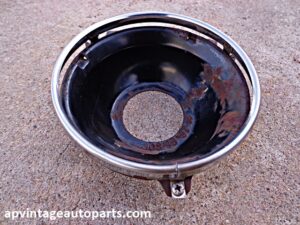 1977 Lincoln Continental headlight bucket