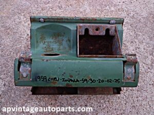1959 Impala dash ashtray assembly
