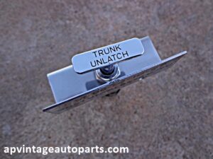 1960 Oldsmobile vacuum trunk unlatch