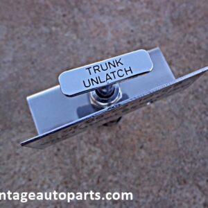 1960 Oldsmobile vacuum trunk unlatch